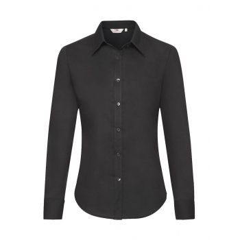 Camisa oxford manga larga mujer - Ref. F70201