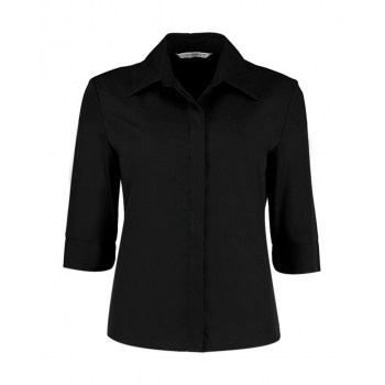 Camisa manga 3/4 mujer entallada - Ref. F71511 Camisa manga 3/4 mujer entallada - Ref. F71511