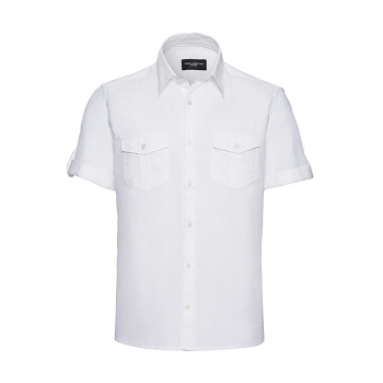 Camisa manga doblada con bolsillos hombre - Ref. F71900 Camisa manga doblada con bolsillos hombre - Ref. F71900
