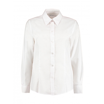 Camisa oxford workwear manga larga mujer entallada - Ref. F76111 Camisa oxford workwear manga larga mujer entallada - Ref. F76111
