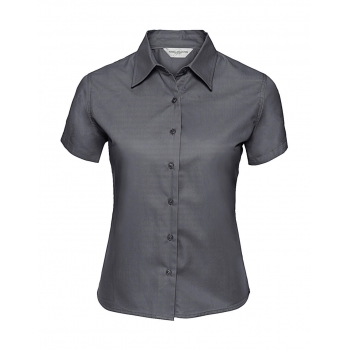 Camisa clásica sarga manga corta mujer - Ref. F76700 Camisa clásica sarga manga corta mujer - Ref. F76700