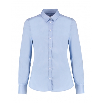 Camisa manga larga mujer stretch oxford - Ref. F77711