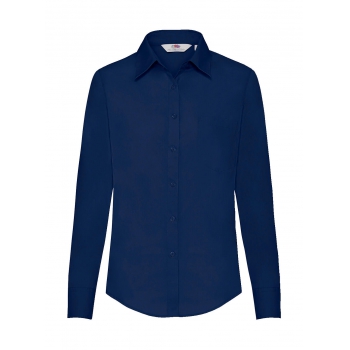 Camisa popelin manga larga mujer - Ref. F79501 Camisa popelin manga larga mujer - Ref. F79501