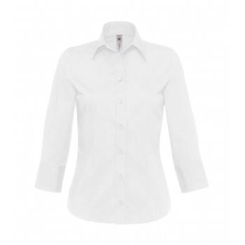 Camisa milano/women popelin shirt 3/4 sleeves - Ref. F79642