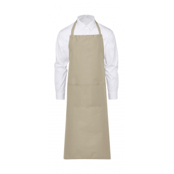 Delantal peto amsterdam con bolsillo lavable hasta 60  c - Ref. F94559