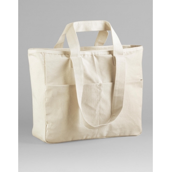 Tote con Doble Asa y Bolsillo Cargo 570GR - Ref. F95028 Tote con Doble Asa y Bolsillo Cargo 570GR - Ref. F95028
