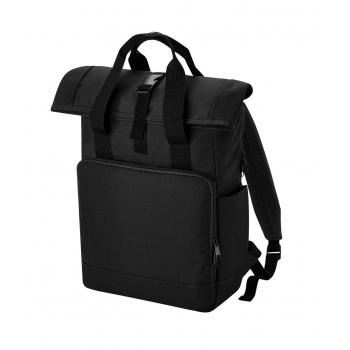Mochila reciclada doble asa roll-top para portátil - Ref. F95929 Mochila reciclada doble asa roll-top para portátil - Ref. F95929