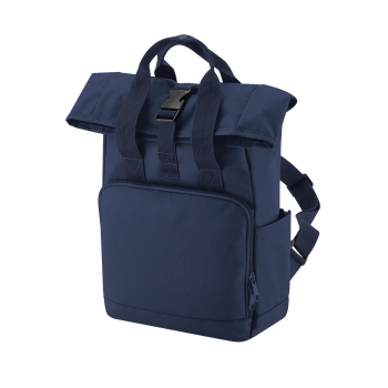 Mochila reciclada mini doble asa roll-top - Ref. F96029 Mochila reciclada mini doble asa roll-top - Ref. F96029