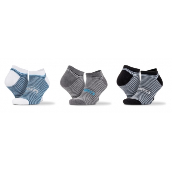 Calcetines deportivos a rayas, pack de 3 - Ref. F97233 Calcetines deportivos a rayas, pack de 3 - Ref. F97233