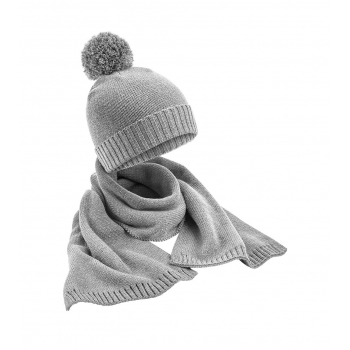Set de regalo de bufanda y gorro de punto - Ref. F98669 Set de regalo de bufanda y gorro de punto - Ref. F98669