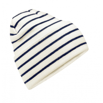 Gorro original de rayas con dobladillo - Ref. F99469 Gorro original de rayas con dobladillo - Ref. F99469