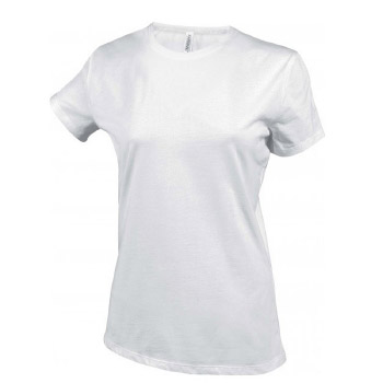 Camiseta Mujer manga corta Blanca - Ref. CK380W