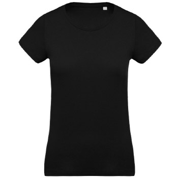 Camiseta Organica Cuello Redondo Mujer - Ref. CK391