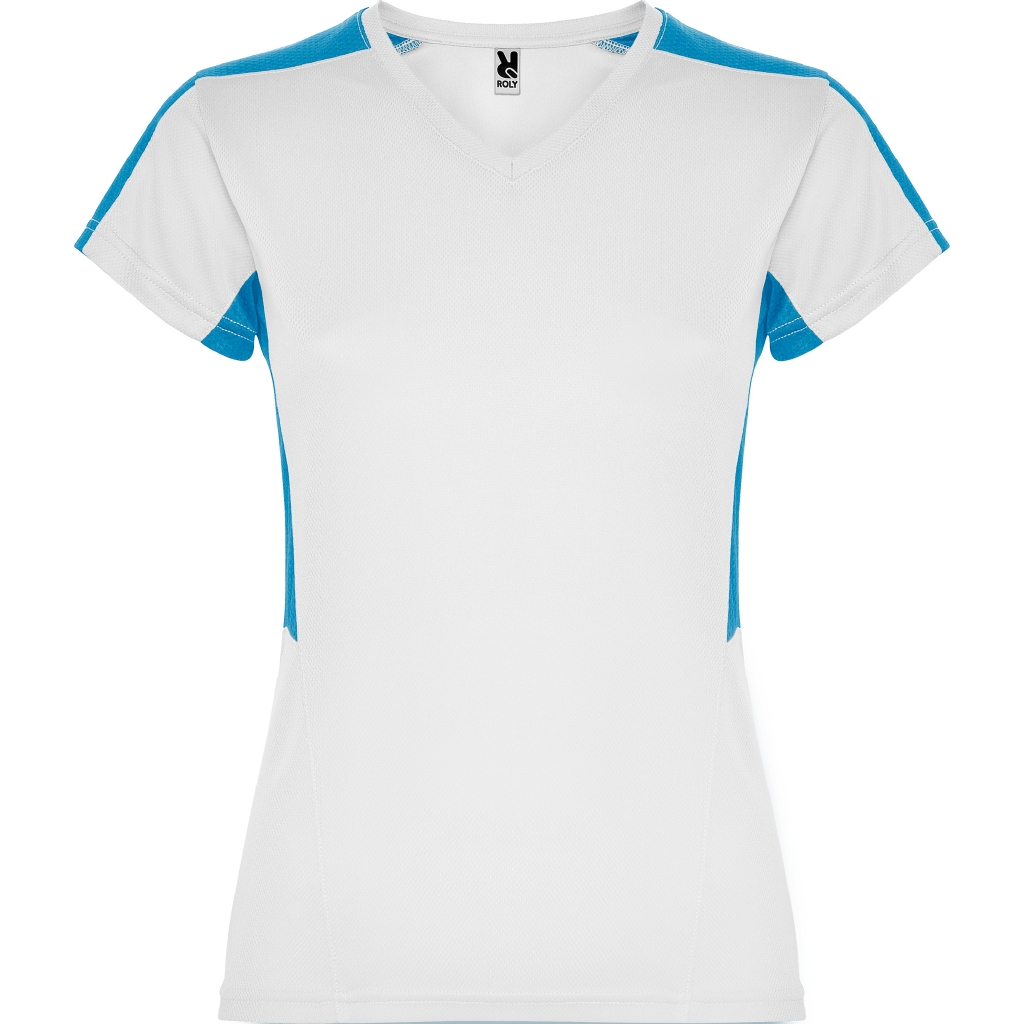 camisetas deportivas color turquesa
