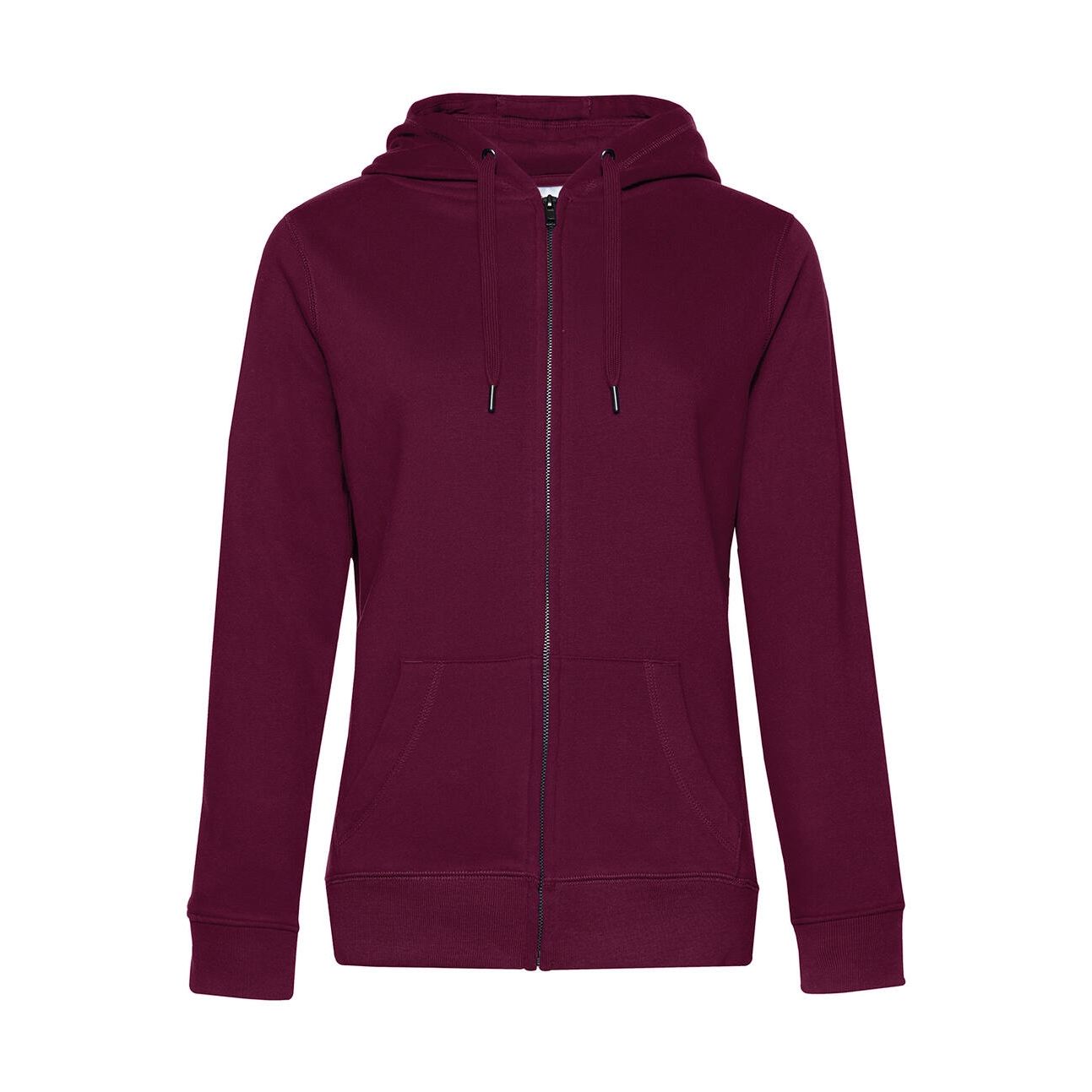 Sudadera Mujer Capucha Cremallera Queen B&C - Ecamisetas